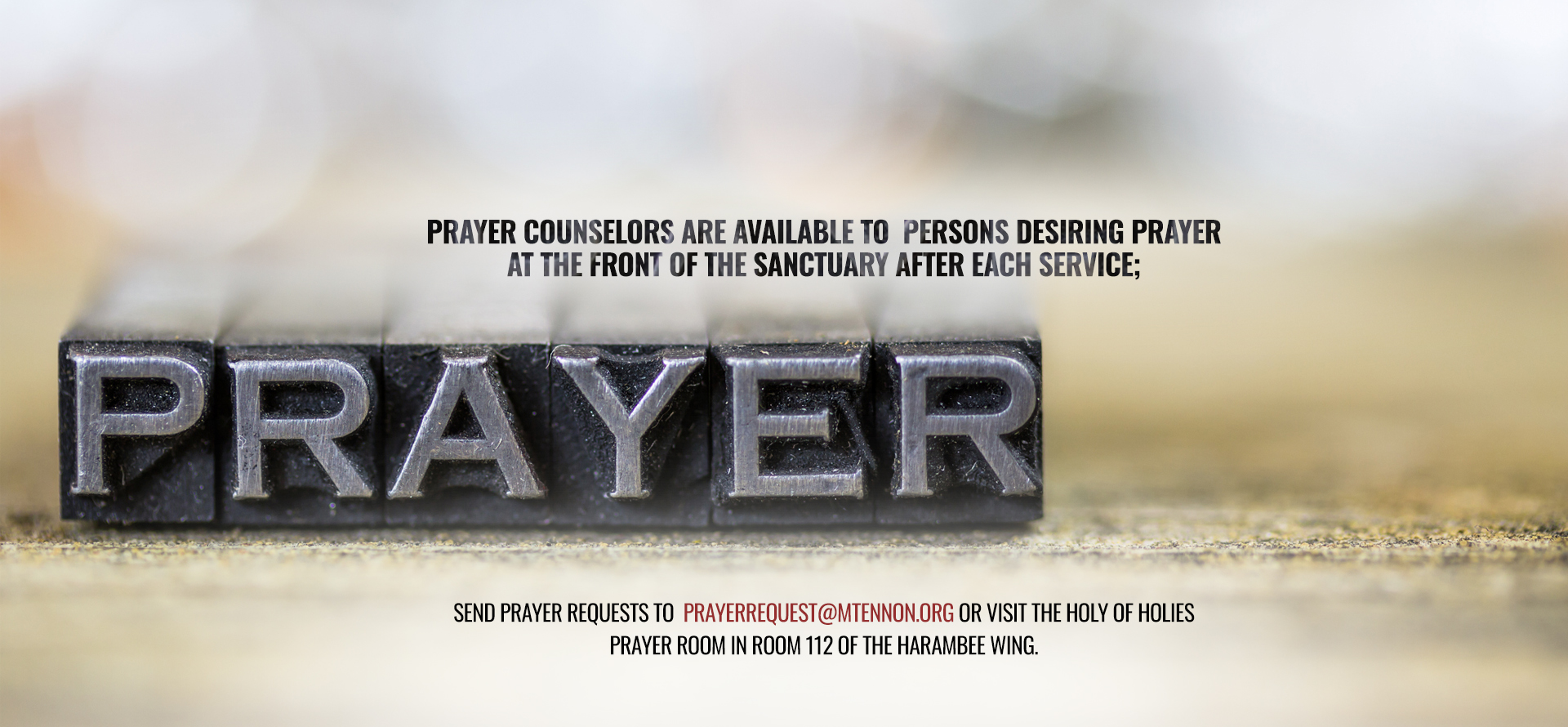 Prayer Needs
